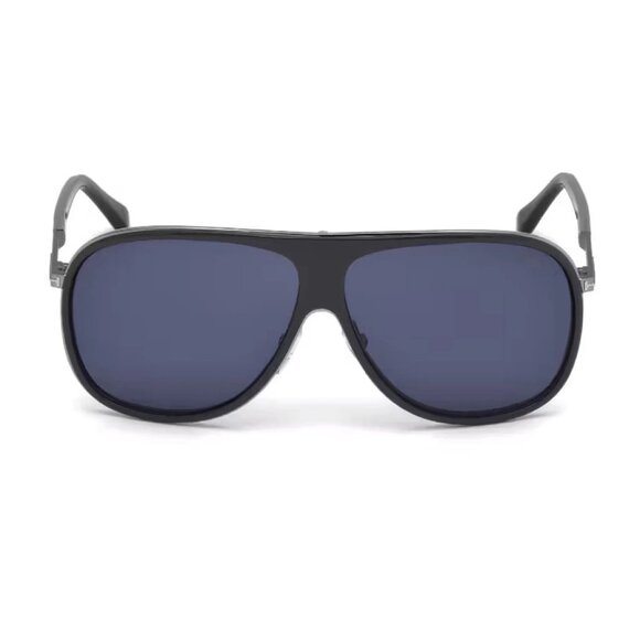 NEW TOM FORD SUNGLASSES GRAY MEN AVIATOR EYEWEAR - Picture 2 of 3